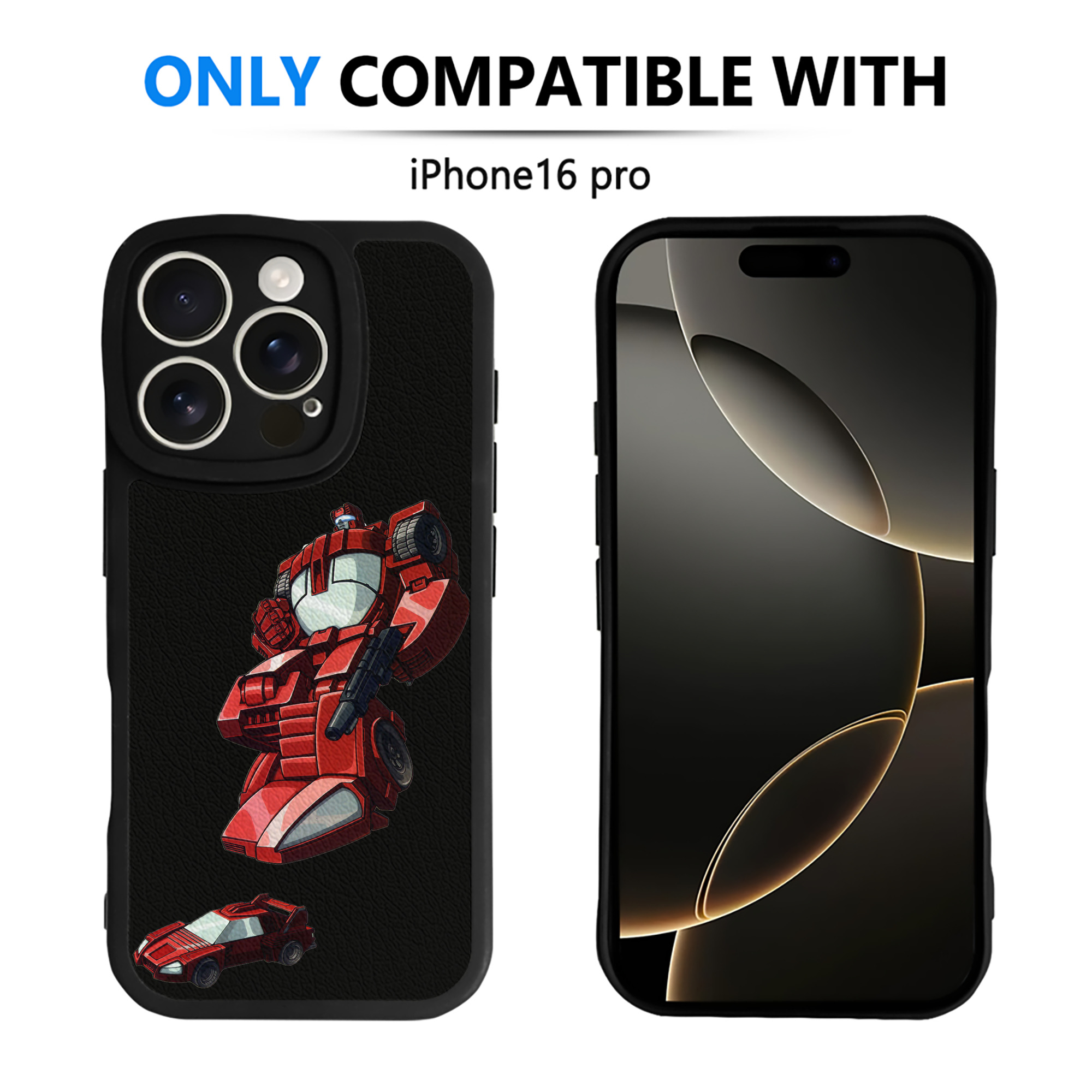 （画像用）  【iPhone 16シリーズ対応】シリコンスマホケース（レザー調） 材質：シリコン